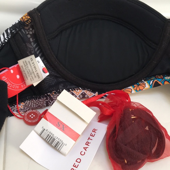 RED CARTER set top and bottom size XS - Picture 5 of 9